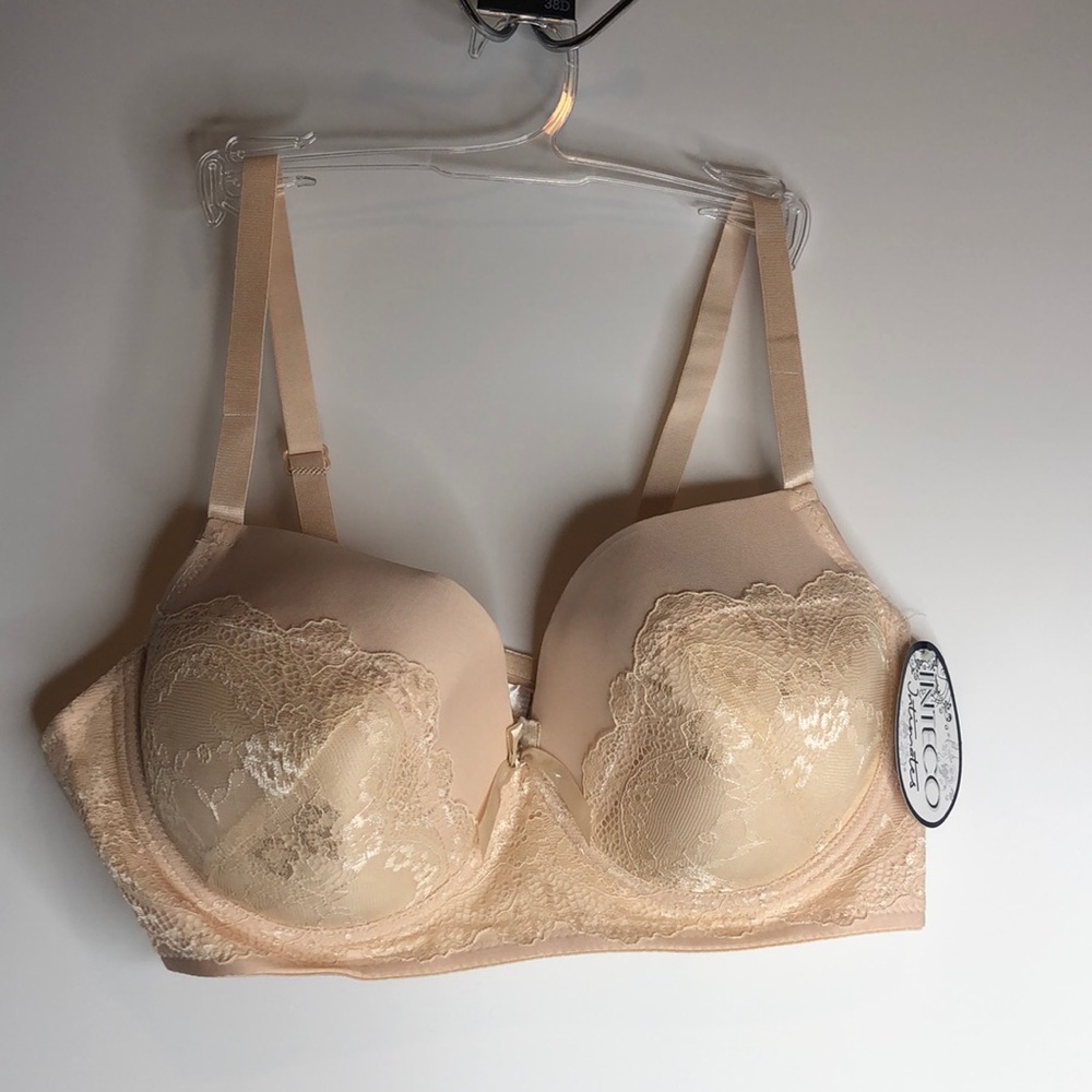 NWT Inteco Underwire Padded Bra PLUS SIZE